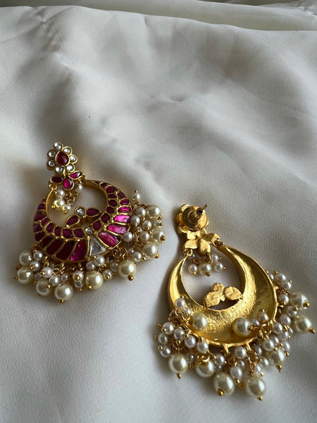 Annam Kundan choker with Chaandbalis