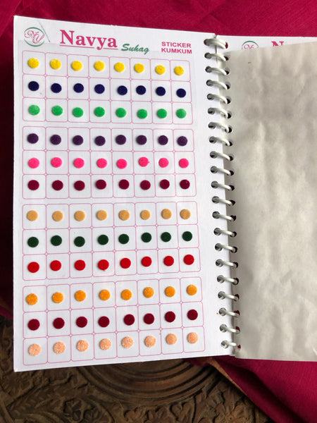 Bindi book (960 bindis in 4 sizes)