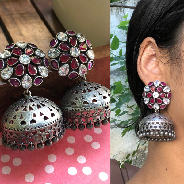 Candy stud Rudraa Jhumkas