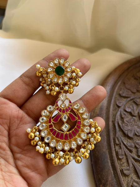 Kundan bridal Chaandbalis