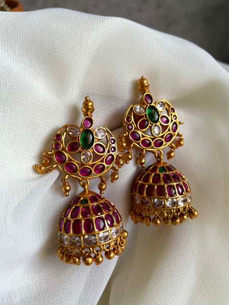 Vintage kemp premium jhumkas