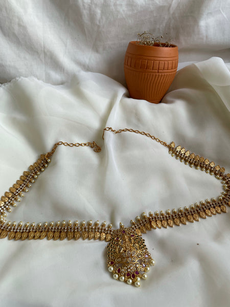 Lakshmi manga necklace semi bridal set