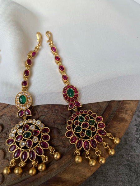 Antique Kemp bridal tika