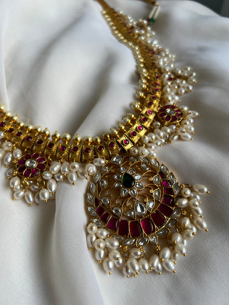 Kundan guttapusalu necklace