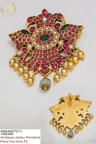 Nakshi Kundan pendant