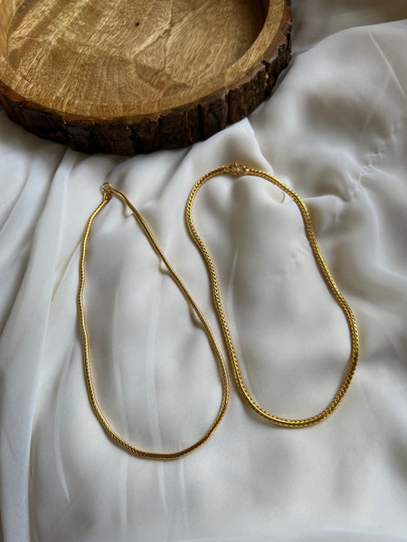 Gold like chain for pendant /thaali