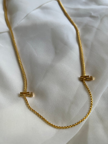 Plain Mogappu chain with openable chain