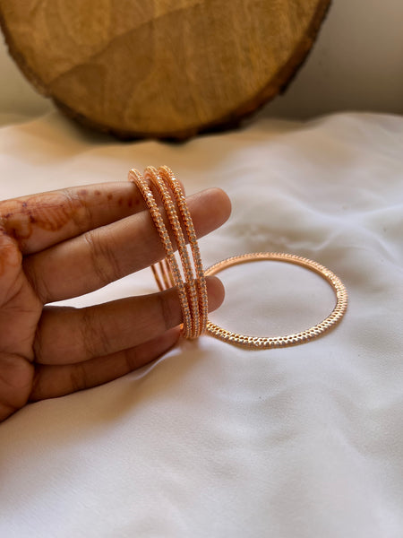 Premium super thin stone bangles