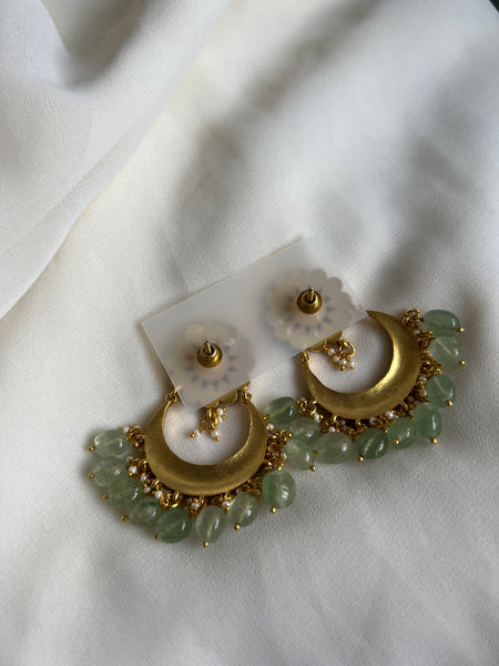 Kundan flower Chaandbalis