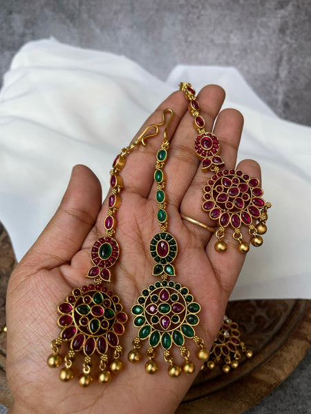 Antique Kemp bridal tika