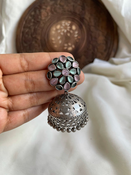 Candy stud Rudraa Jhumkas