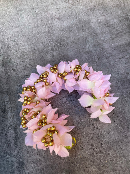 Bougainvillea with golden beads