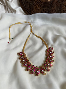 Reversible premium Manga Kundan necklace