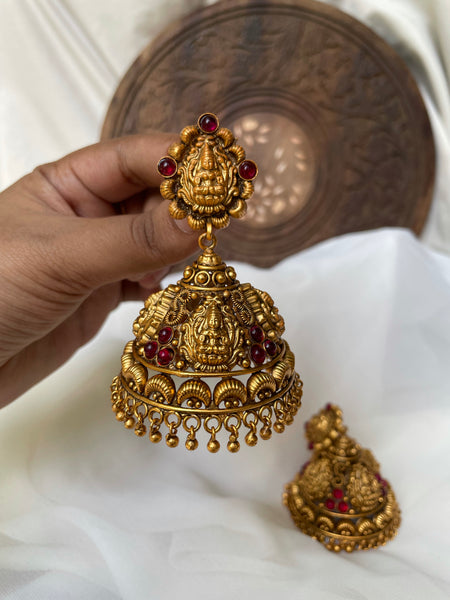 Nagas Lakshmi Jumbo Jhumkas