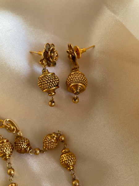 Antique dori maala with studs