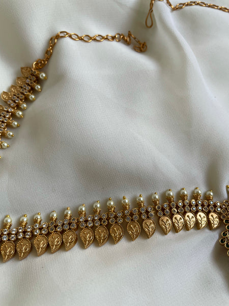 Lakshmi manga necklace semi bridal set