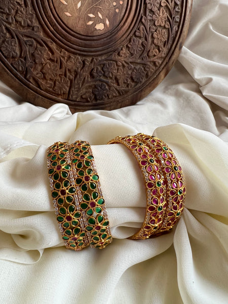 Kemp flower bangles