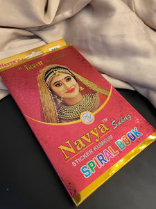 Bindi book with stone design