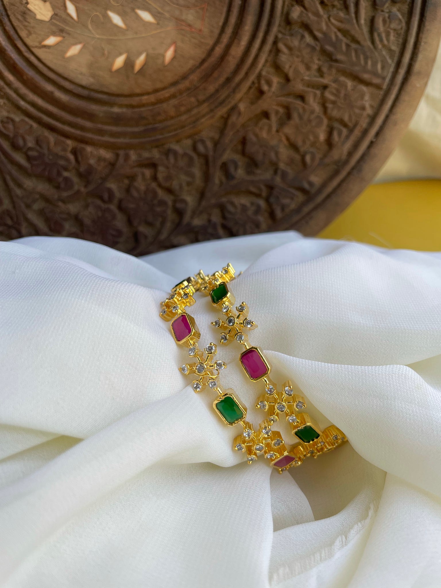 Flower bangles set 2025