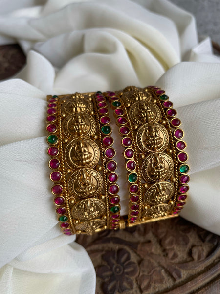 Bridal kemp Lakshmi bangles (3 Color options)