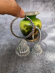 AD jumbo Bali jhumkas