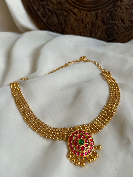Kerala style pendant necklace
