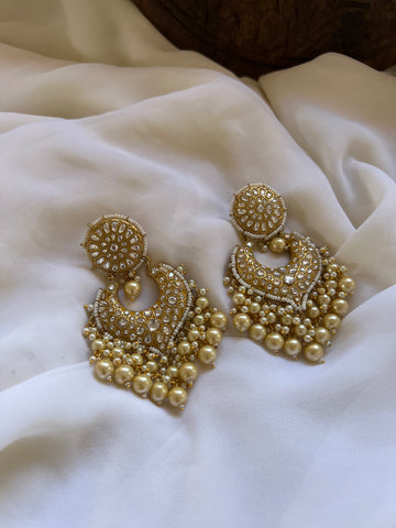 Sabyasachi inspired Kundan bridal Chaandbalis
