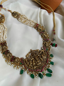 Nagas Lakshmi Kundan temple necklace