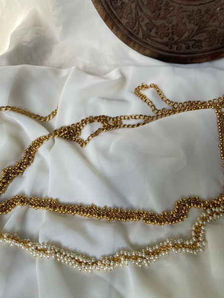 Golden cluster hip belt