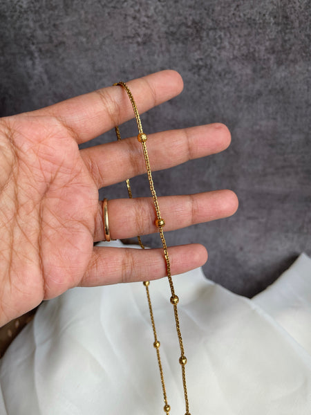 Delicate gold Hip chains (4 designs )