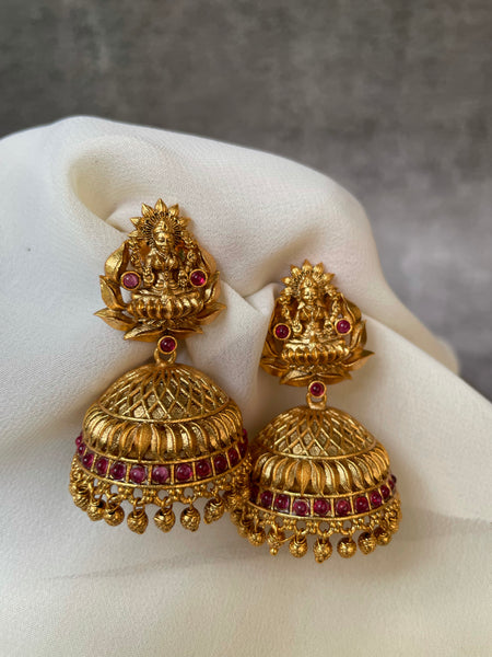 Lakshmi kemp Jhumkas