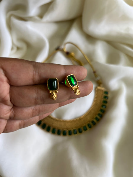 Kemp designer necklace with studs