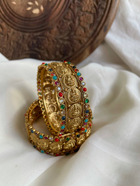 Bridal kemp Lakshmi bangles (3 Color options)