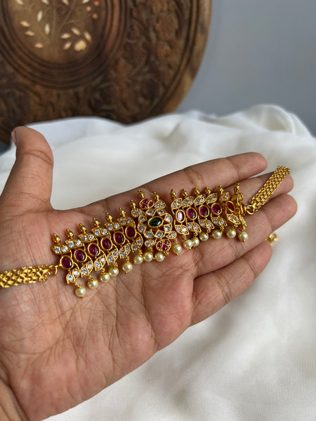 Kemp delicate choker with studs