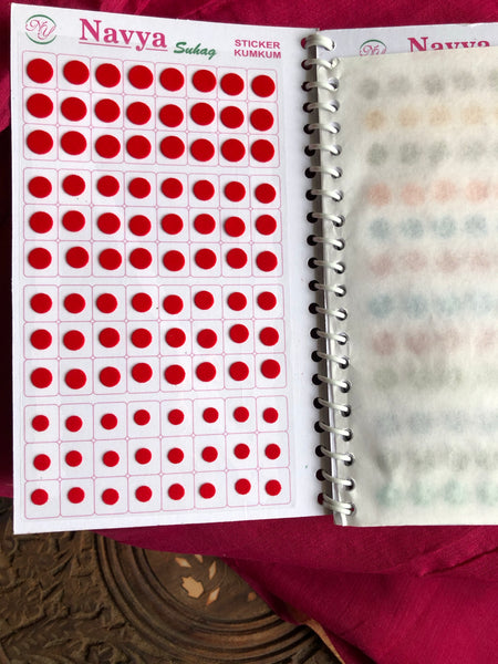 Bindi book (960 bindis in 4 sizes)