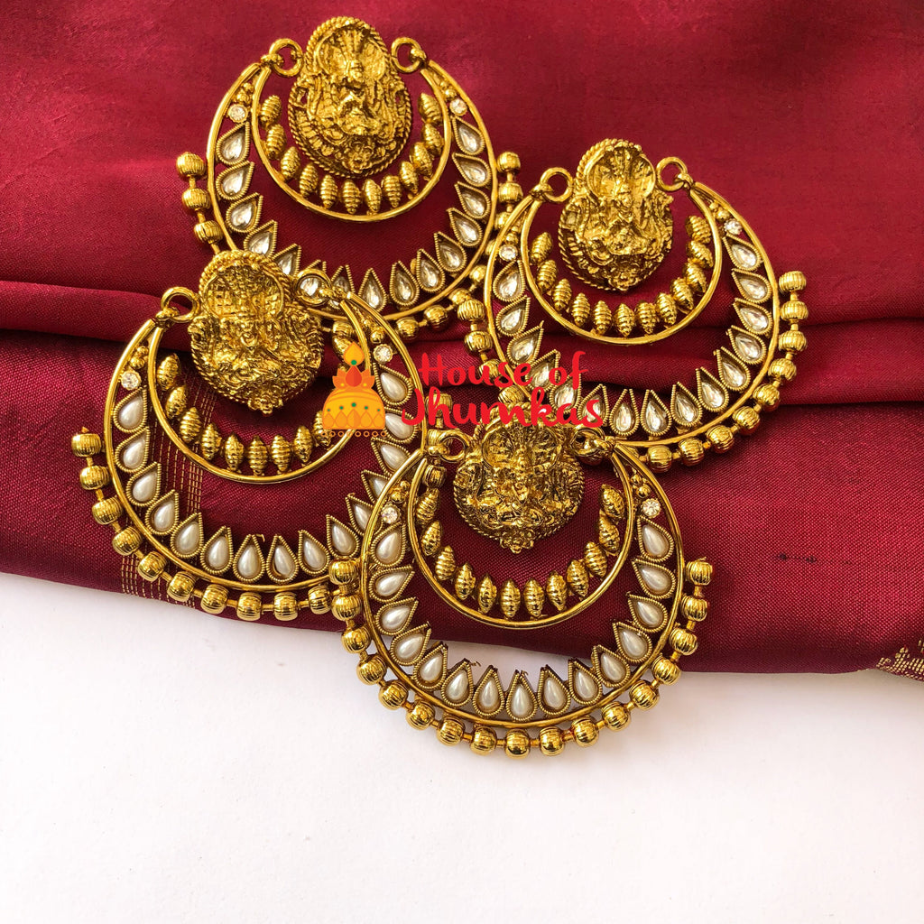 Ramleela Earrings India Temple goddess Metal Dangle & Drop Earrings  Traditional : Amazon.in: Fashion