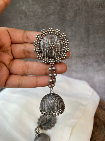 Suryakanthi with bead strings