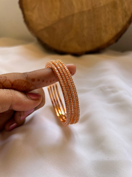 Premium super thin stone bangles