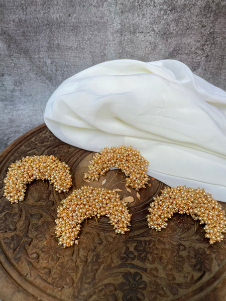 Cluster Pearl hair bun pin