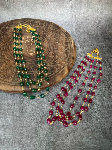3 layer Bead Pearl haram