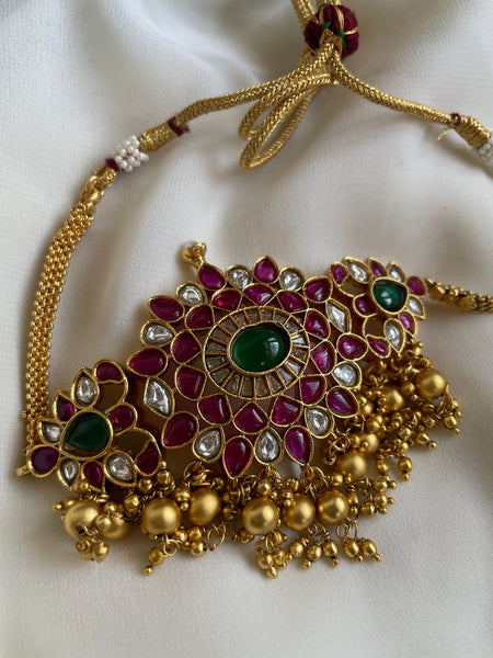 Kemp Jadau like choker with earrings