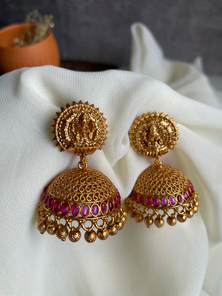 Lakshmi matte Jhumkas