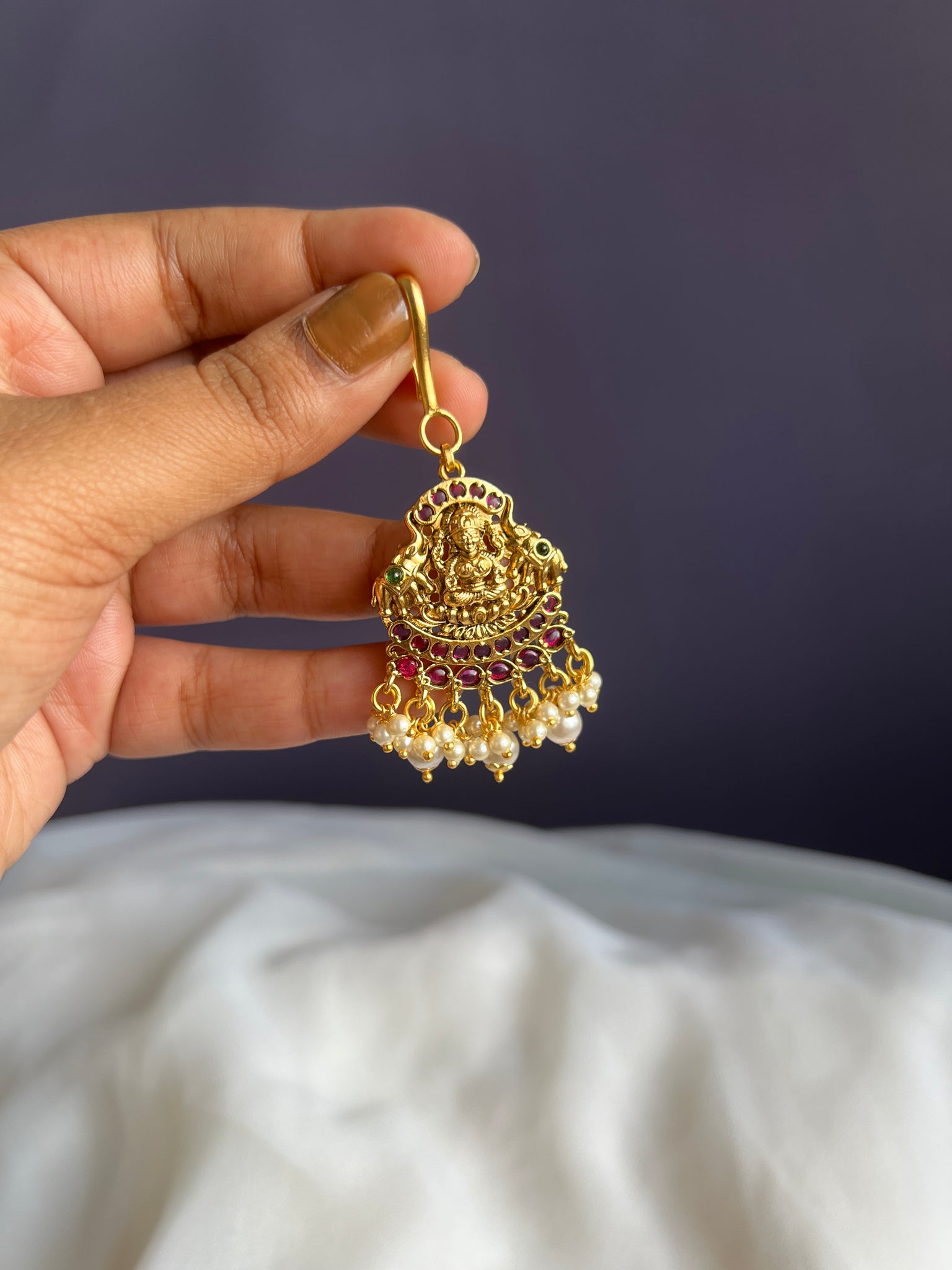 Lakshmi kemp bridal tika