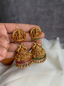 Bridal Lakshmi Jhumkas