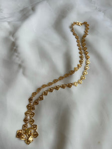 Kerala style heart shaped anklets 10.5 inches