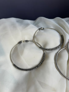 Oxidised leg kada