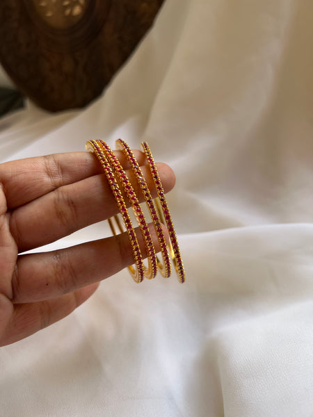 Premium super thin stone bangles