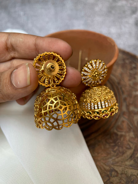 Antique designer Jhumkas design B