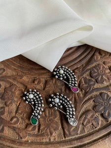 Oxidised Maharashtrian Nath- Design C