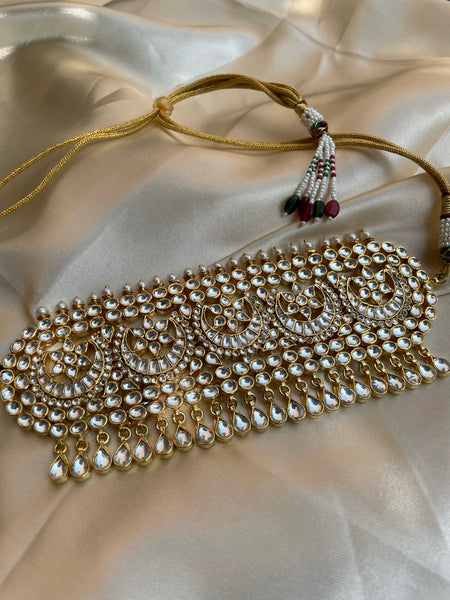 Bridal full neck Kundan choker